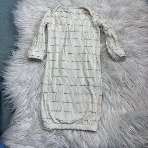 Baby Grey gown size 0-3 months // 3758